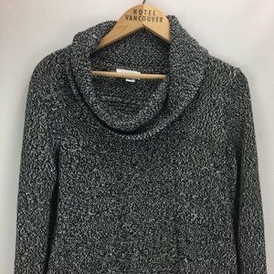 Calvin Klein Women’s Sweater M Cowl Neck Black